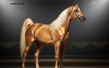 Cheval en OR